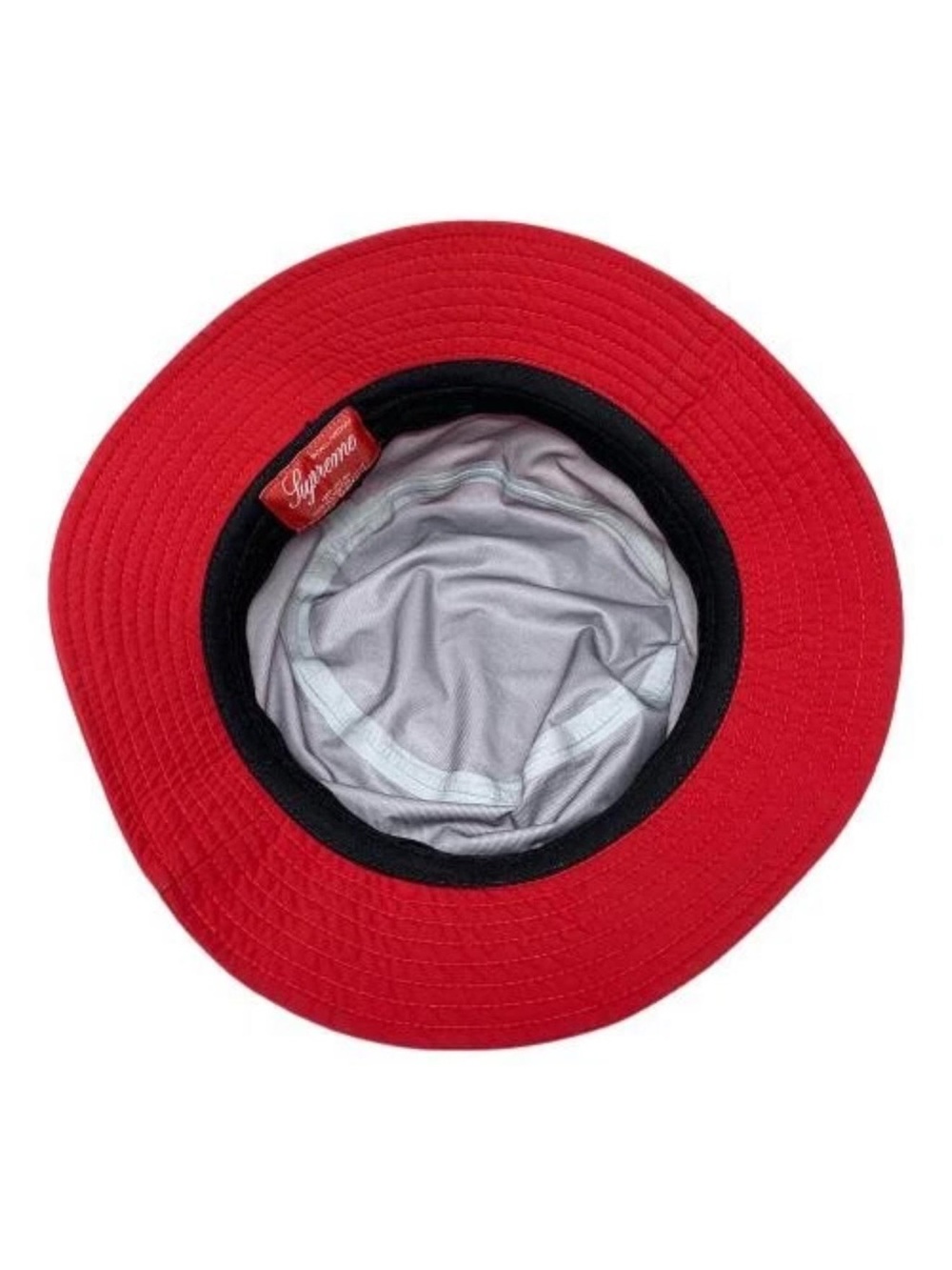 Supreme Red and Black Bucket Hat - Picture 2 of 4